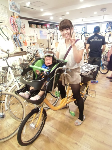子乗せ自転車 ママフレツイン 3l コンズサイクル Kon S Cycle 京都の自転車ショップ