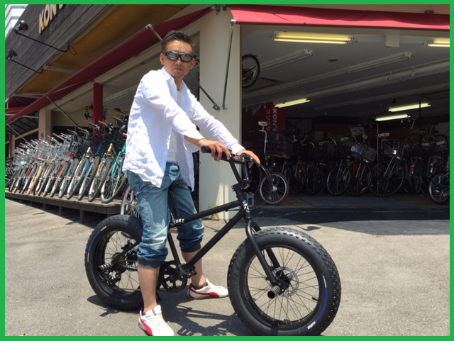 Bronxinchファットバイク納車しました コンズサイクル Kon S Cycle 京都の自転車ショップ