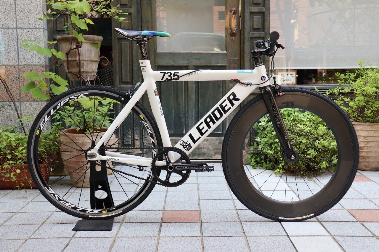 LEADER BIKE 735TR Sサイズ ブラック ピストバイク - 自転車